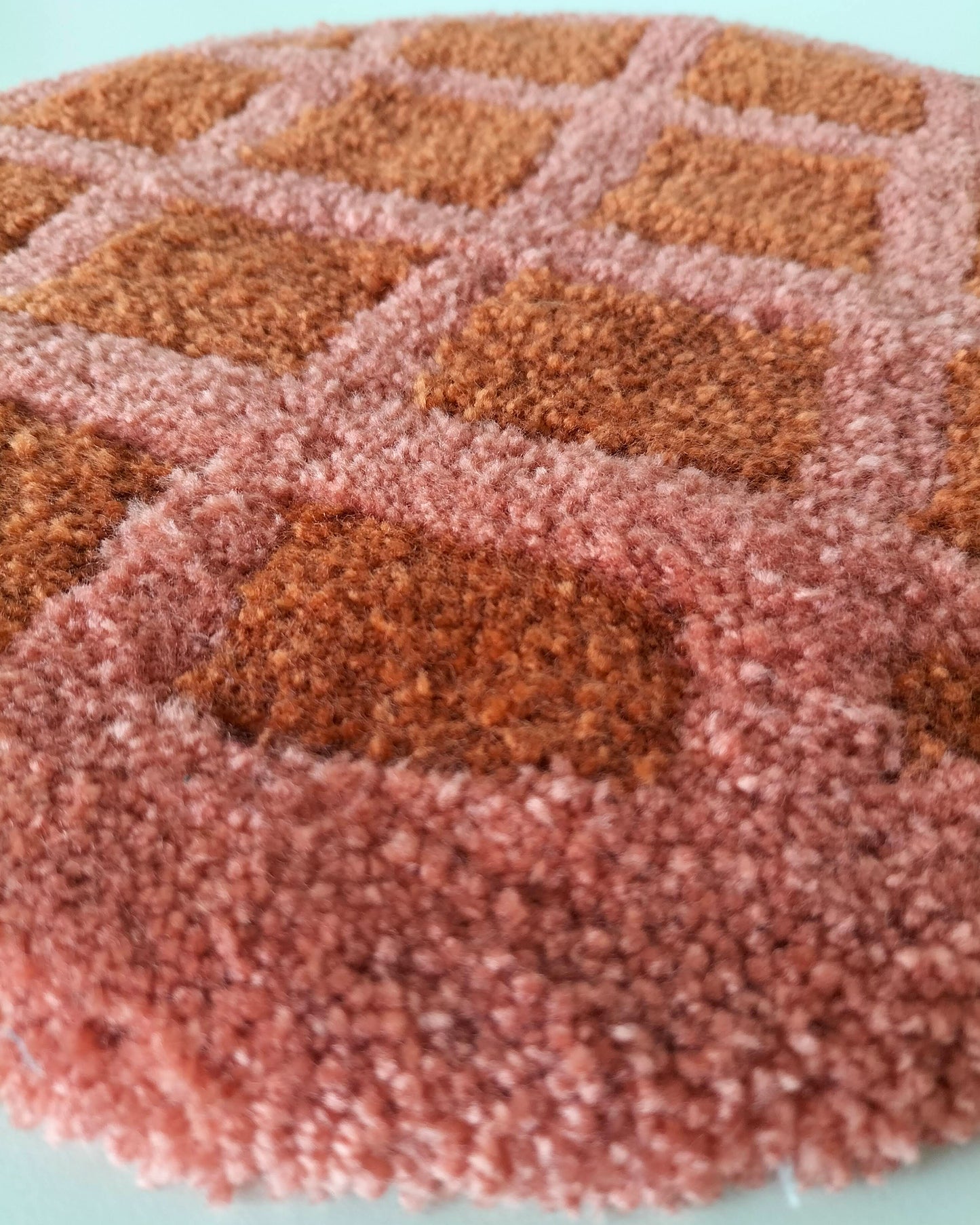 Stroopwafel Handmade Tufted Wall Art